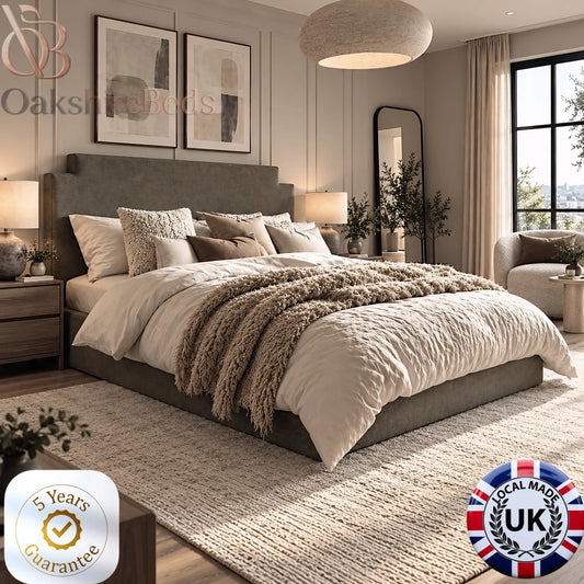 Cole Bed | Luxury Upholstered Ottoman Storage Bed UK | OakshireBeds