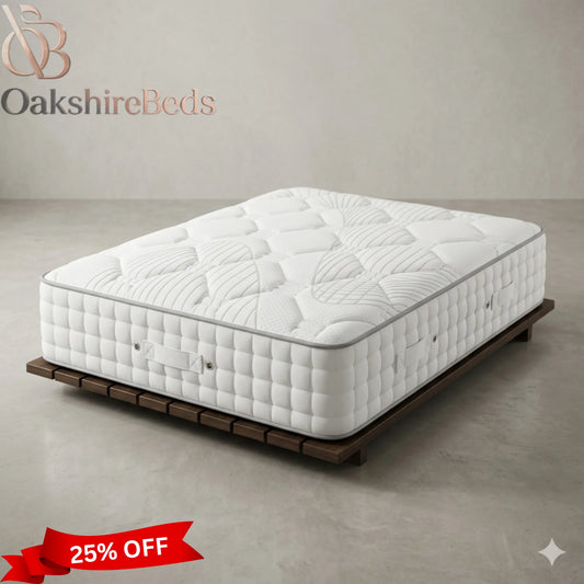OrthoLux Mattress UK Firm Double Foam Mattress OakshireBeds