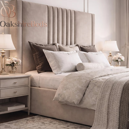 Alba TV Bed – Upholstered TV Bed with Lift Mechanism UK