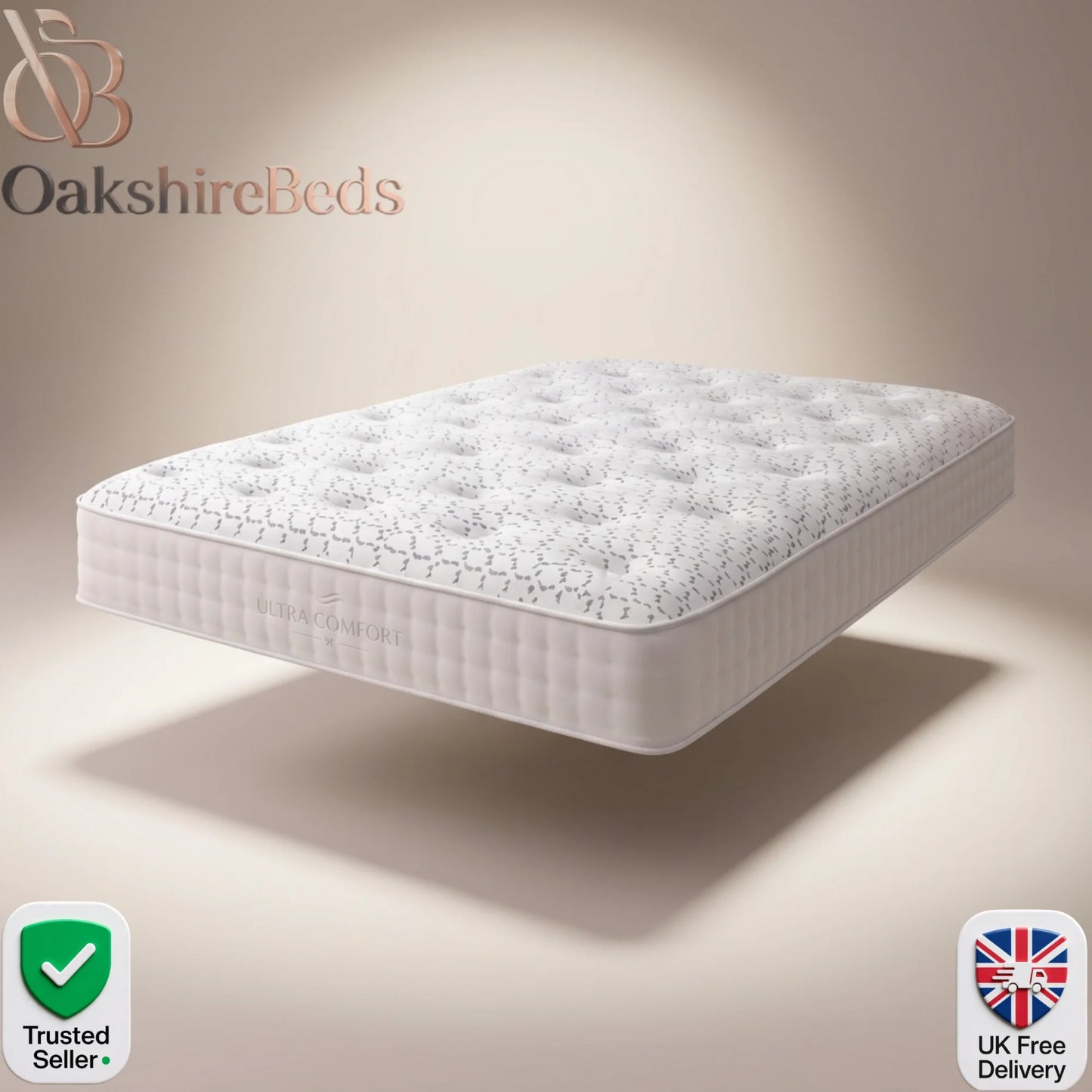 Arrow Luxe 3000 Pocket Sprung Mattress UK | Luxury Hybrid Support