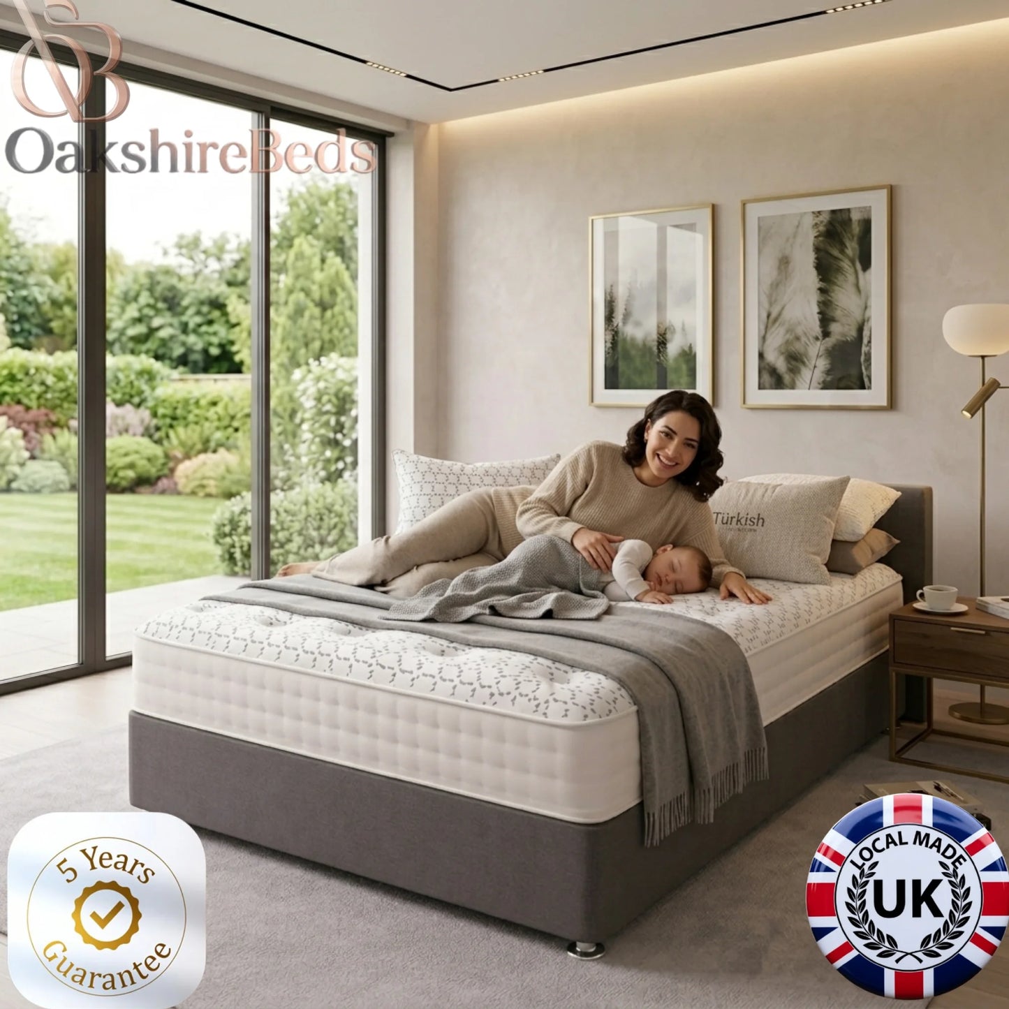 Arrow Luxe 3000 Pocket Sprung Mattress UK | Luxury Hybrid Support