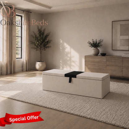 Ascot Blanket Box – Contemporary Upholstered Bedroom Storage