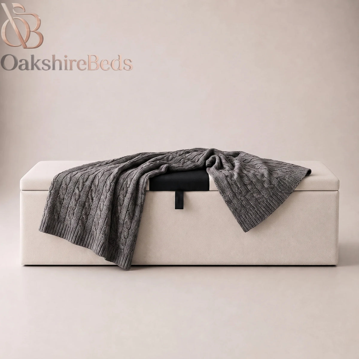 Ascot Blanket Box – Contemporary Upholstered Bedroom Storage