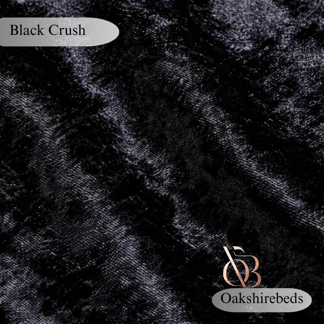 Crushed Velvet Fabric Samples UK | Luxury Upholstery Swatches | OakshireBeds