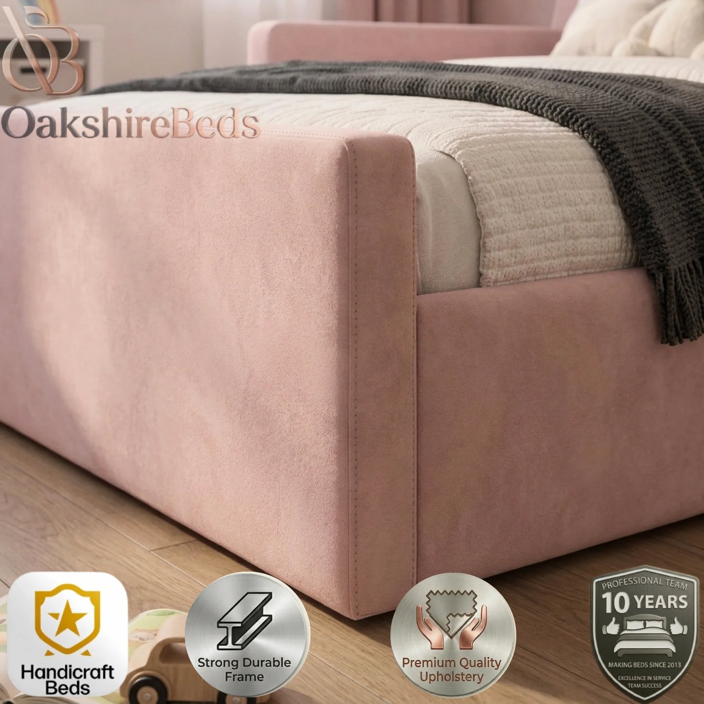 Bluey Kids Bed UK close view.webp