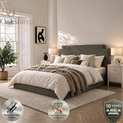 Cole Bed | Luxury Upholstered Ottoman Storage Bed UK | OakshireBeds