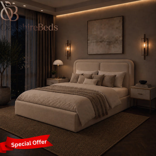 Cove Bed UK | Luxury Upholstered Ottoman Storage Bed | OakshireBeds