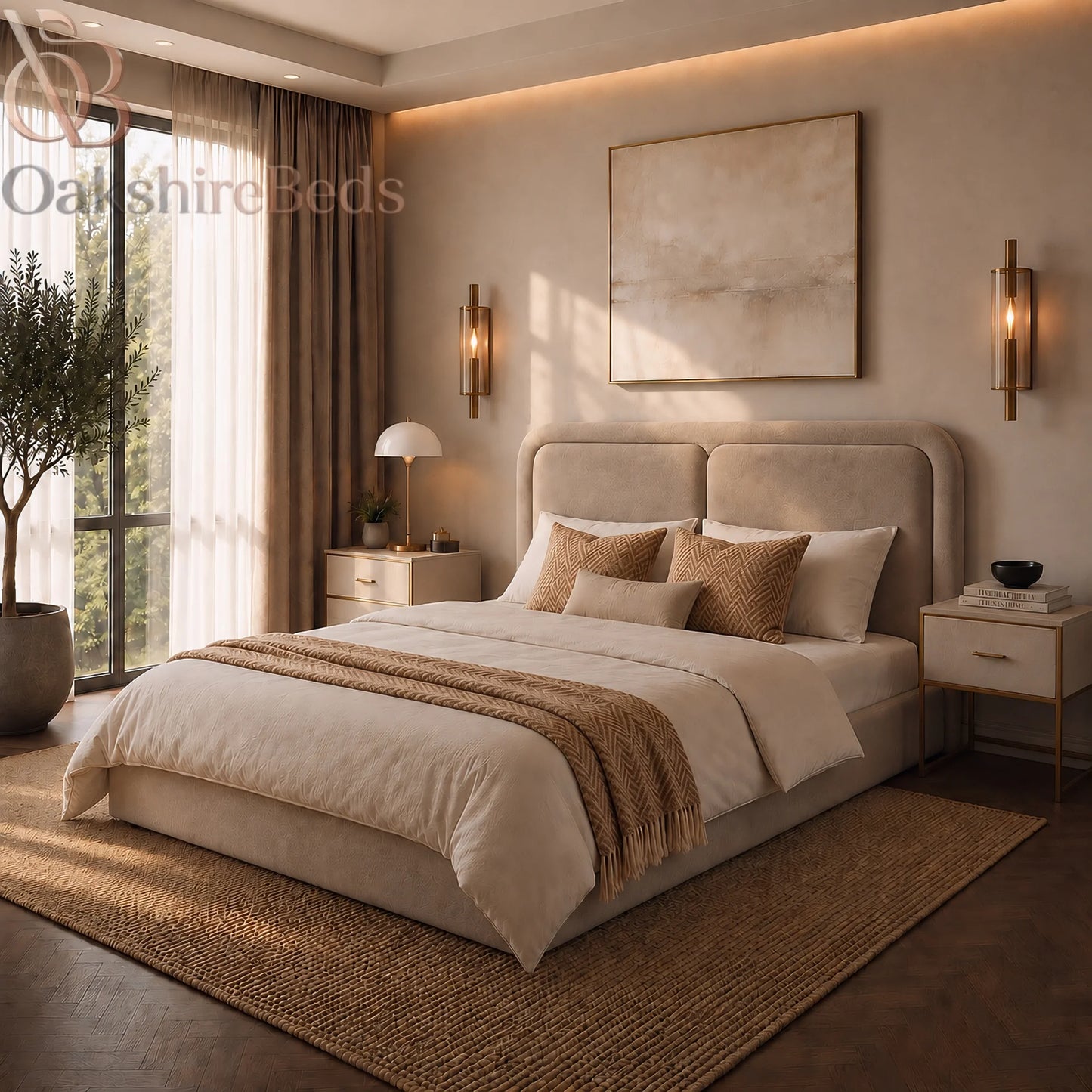 Cove Bed UK | Luxury Upholstered Ottoman Storage Bed | OakshireBeds