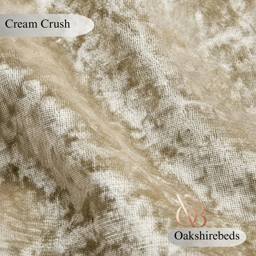 Crushed Velvet Fabric Samples UK | Luxury Upholstery Swatches | OakshireBeds