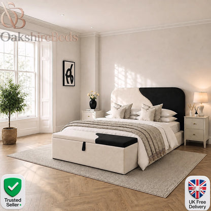 D’Dove Bed | Luxury Dual Design Upholstered Ottoman Bed UK