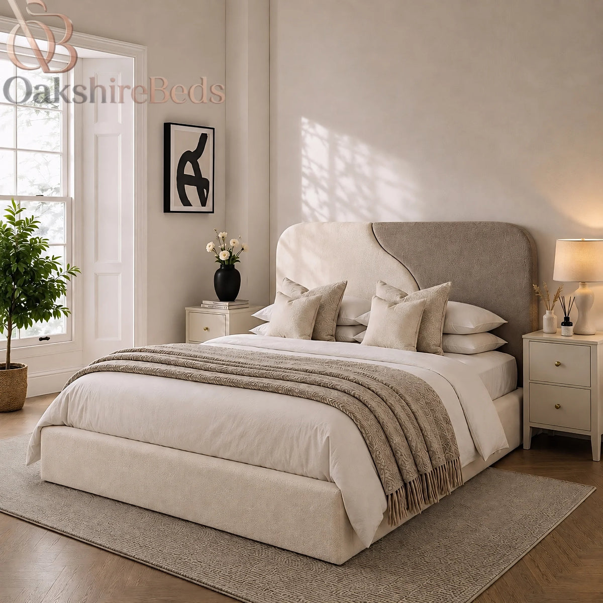 D’Dove Bed | Luxury Dual Design Upholstered Ottoman Bed UK