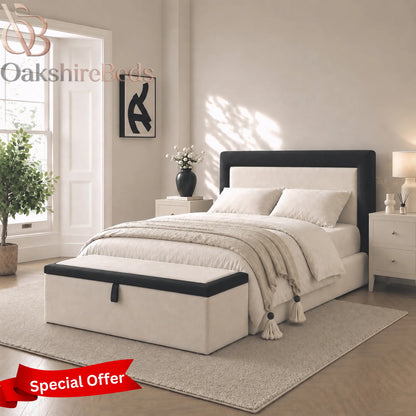 Daylan Blanket Box – Contemporary Upholstered Bedroom Storage