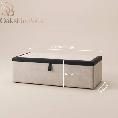 Daylan Blanket Box – Contemporary Upholstered Bedroom Storage
