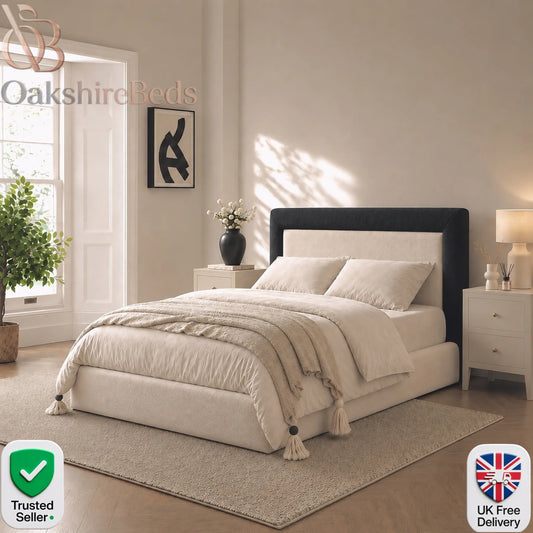 Daylan Bumper Luxury Dual Design Upholstered Storage Bed UK
