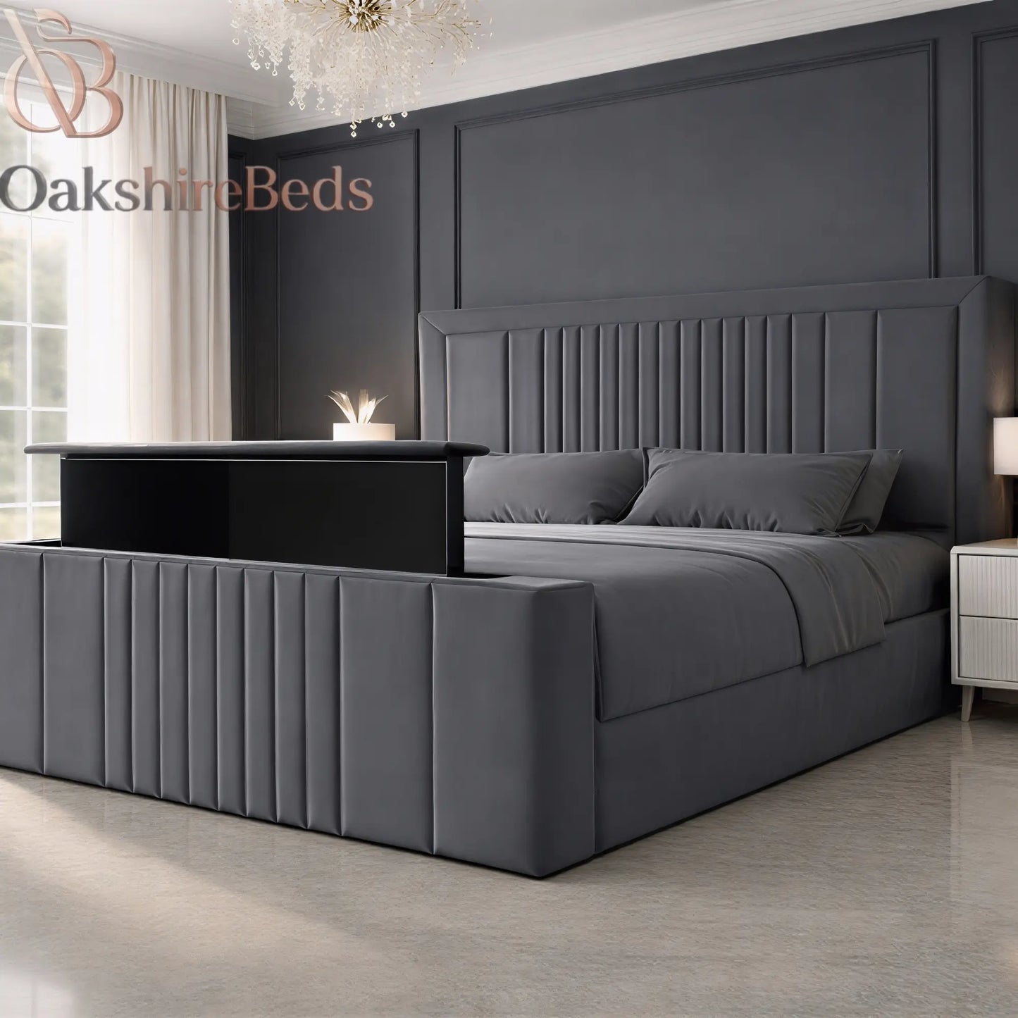 Dorado TV Bed – Premium TV Bed with Built-In Lift Mechanism