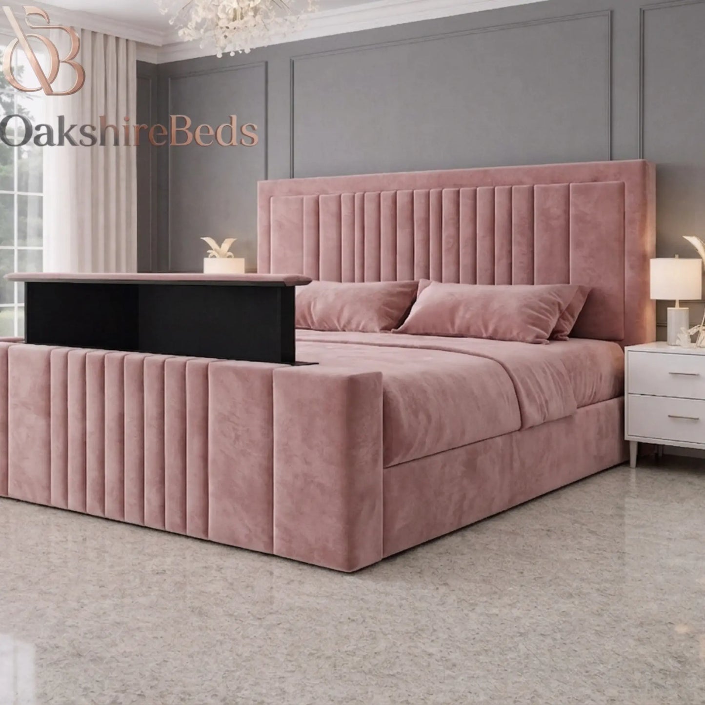 Dorado TV Bed – Premium TV Bed with Built-In Lift Mechanism