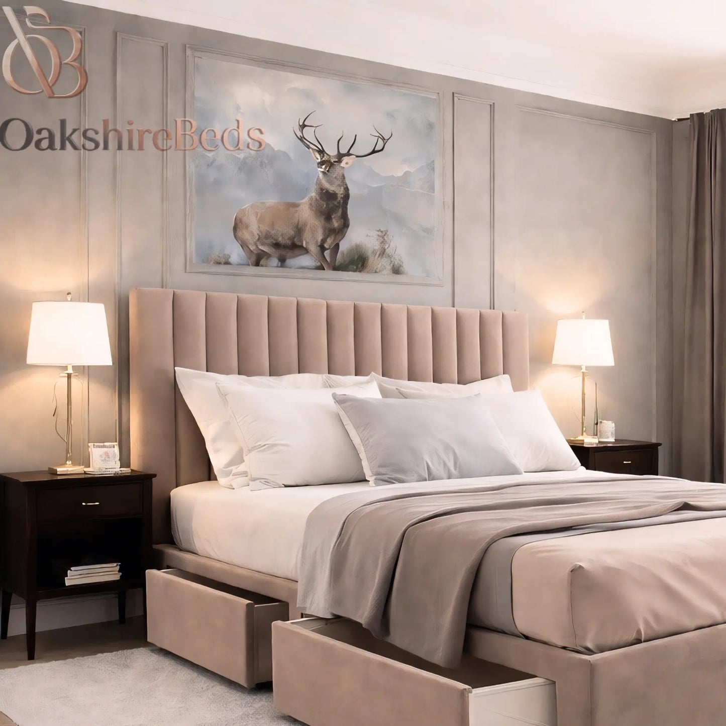 Drawer Storage Bed UK | Duke Bed by OakshireBeds