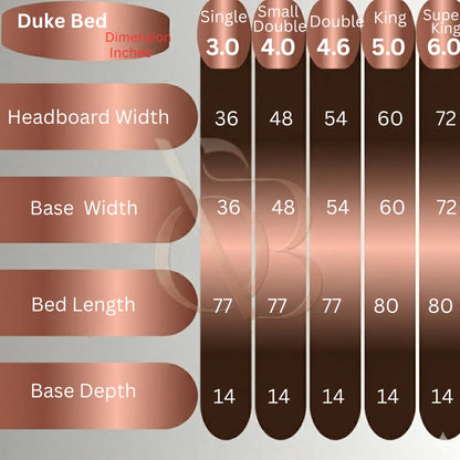 Drawer Storage Bed UK | Duke Bed by OakshireBeds