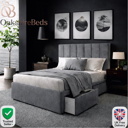 Drawer Storage Bed UK | Luna Bed by OakshireBeds