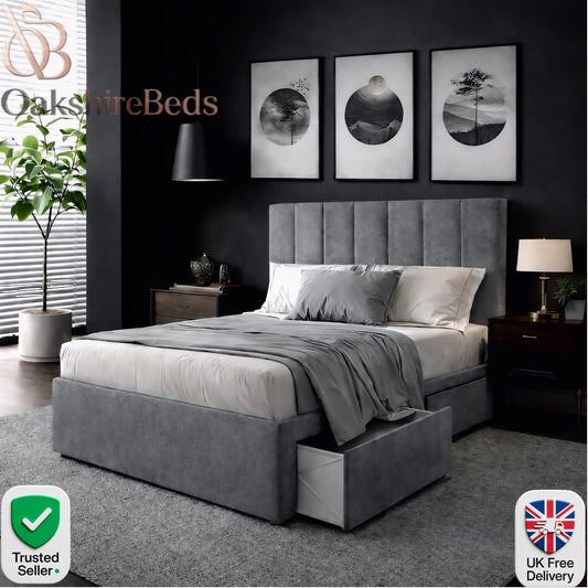 Drawer Storage Bed UK | Luna Bed by OakshireBeds