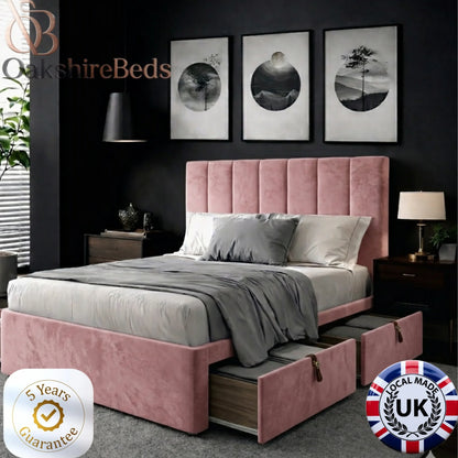Drawer Storage Bed UK | Luna Bed by OakshireBeds