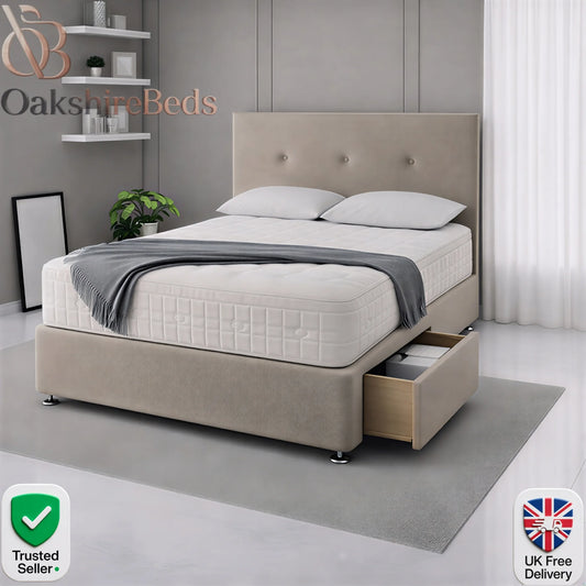 Drawer Storage Bed UK | Willow Bed with Headboard