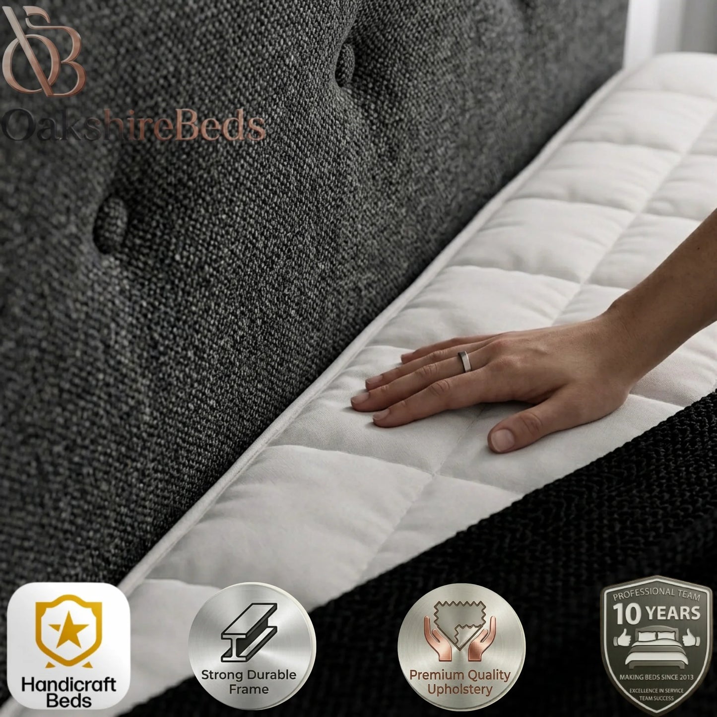 Drawer Storage Bed UK | Willow Bed with Headboard