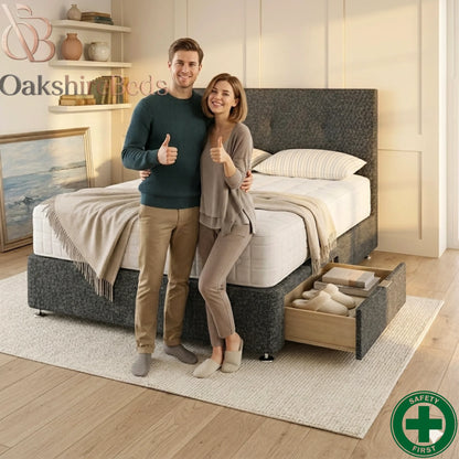 Drawer Storage Bed UK | Willow Bed with Headboard