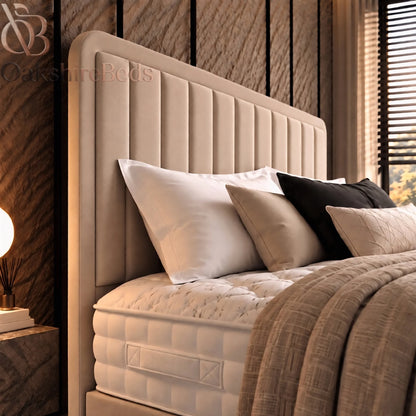 Dusk Solid Divan Bed | Upholstered Divan Bed | OakshireBeds