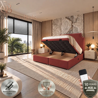 Genny PowerLift Electric Divan Ottoman Bed