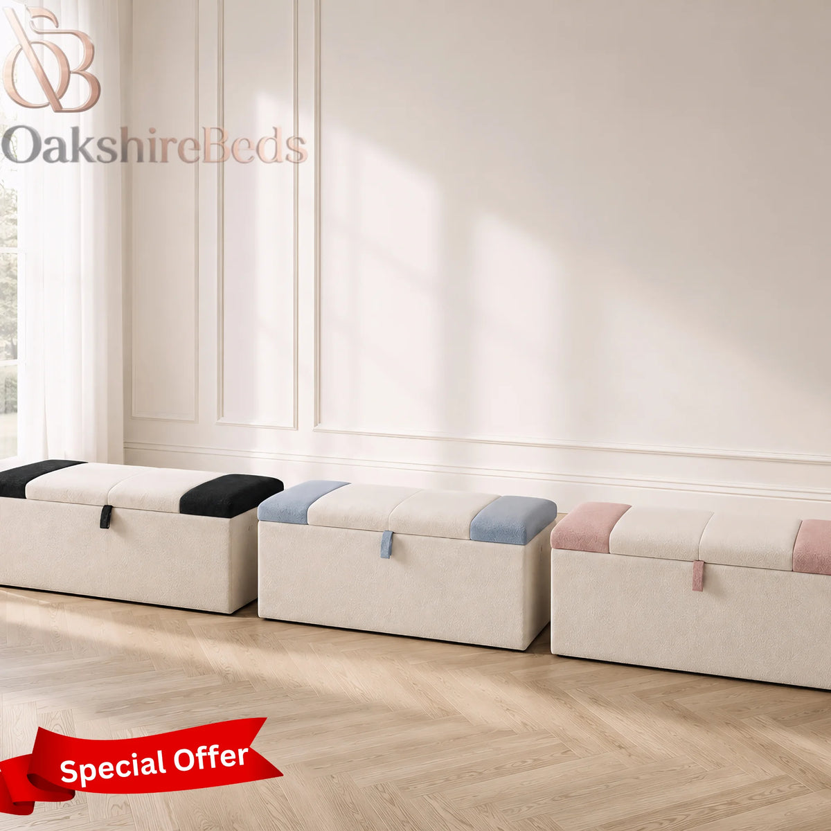 Eve Blanket Box – Contemporary Upholstered Bedroom Storage uk