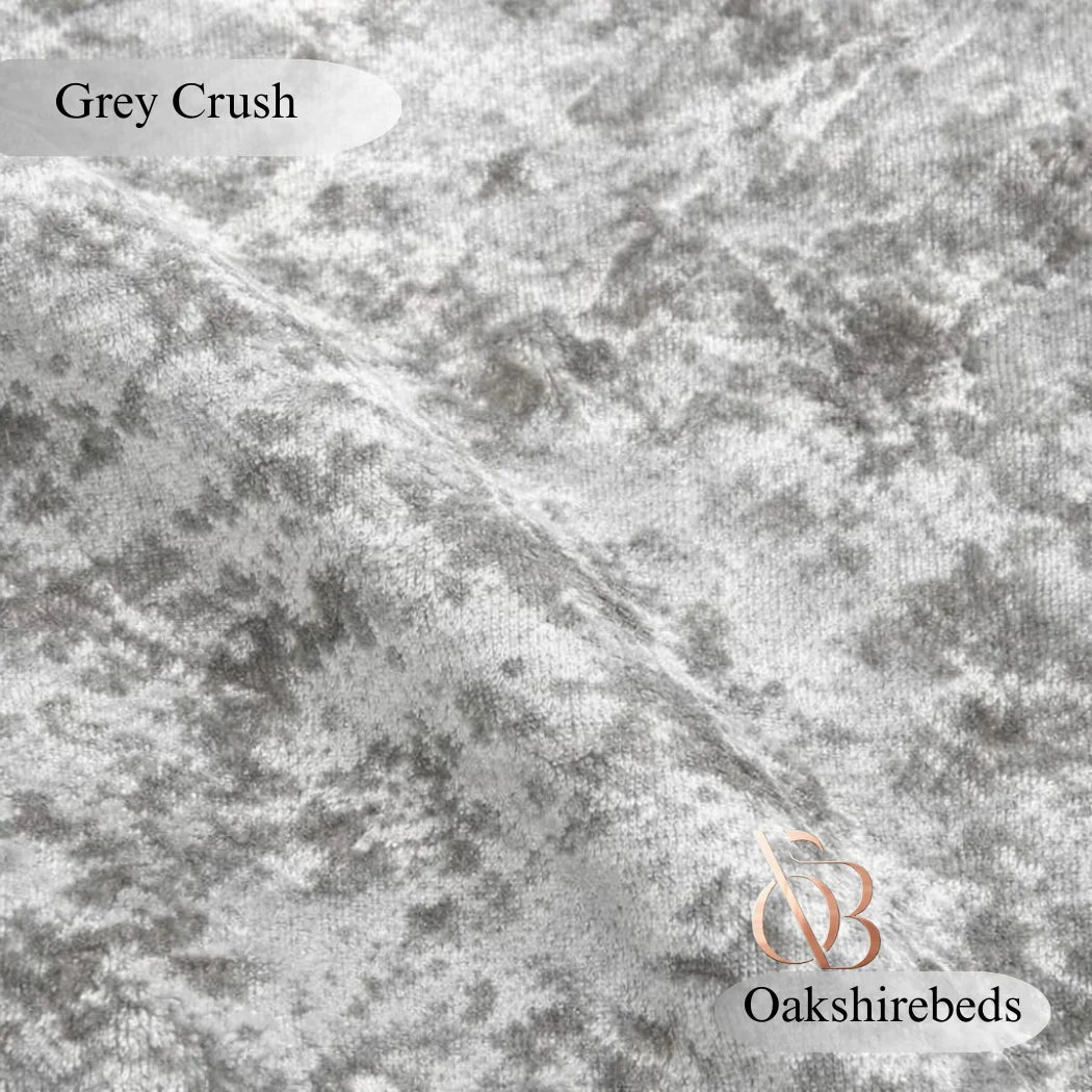 Crushed Velvet Fabric Samples UK | Luxury Upholstery Swatches | OakshireBeds