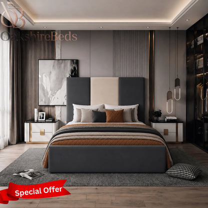 Grove Panel Bed UK | Luxury Upholstered Storage Bed | OakshireBeds