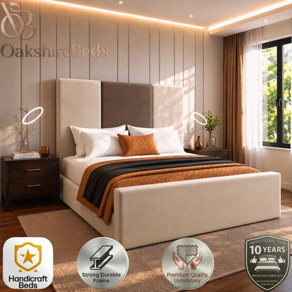 Grove Panel Bed UK | Luxury Upholstered Storage Bed | OakshireBeds