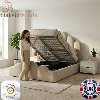 HaloCurveBedUK_LuxuryCurvedUpholsteredBedFrameOakshireBeds
