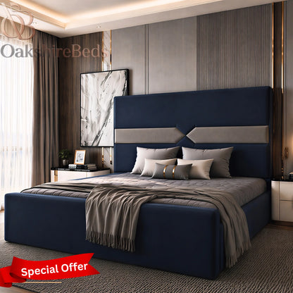Horizon Bed UK | Luxury Plush Velvet Storage Bed | OakshireBeds