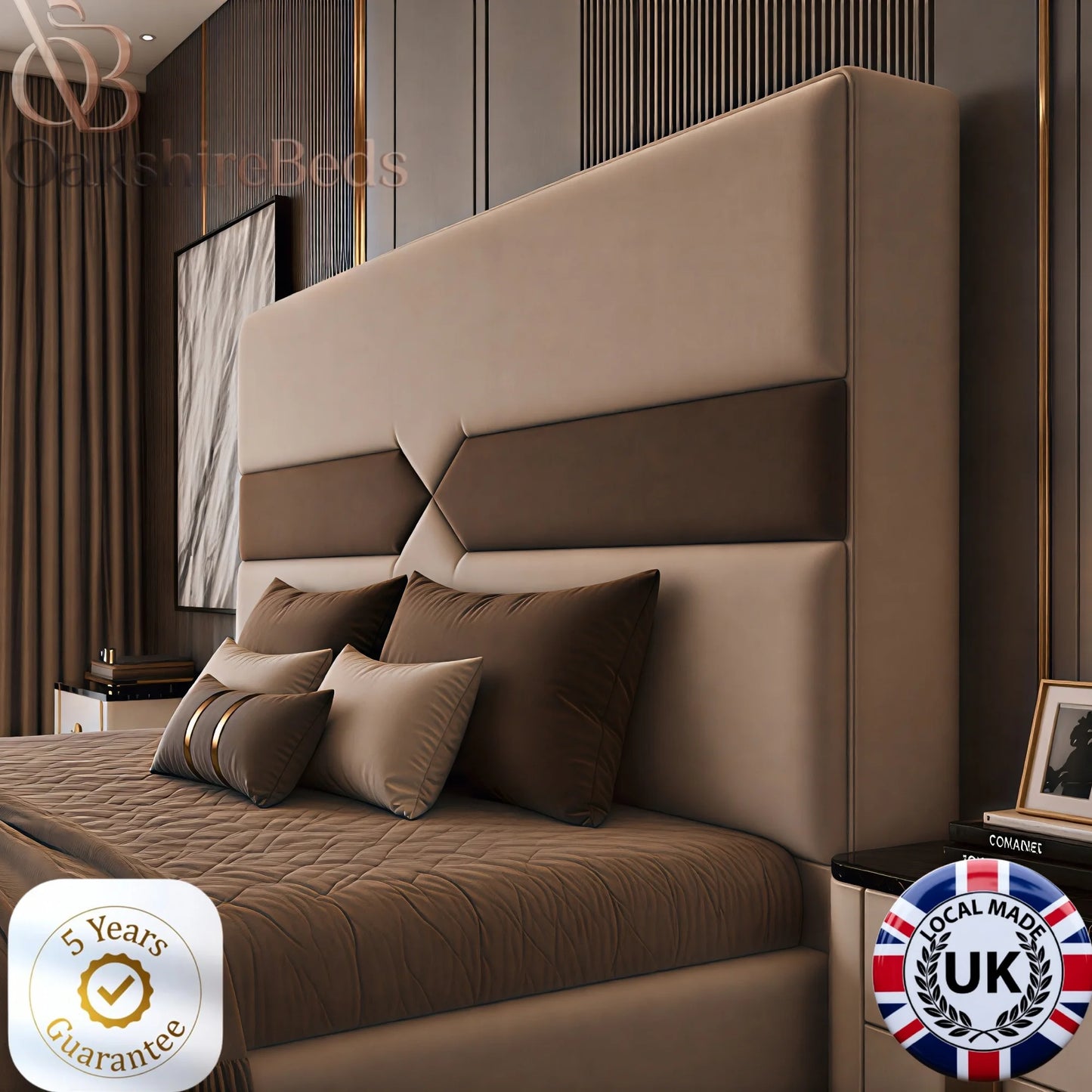 Horizon Bed UK | Luxury Plush Velvet Storage Bed | OakshireBeds