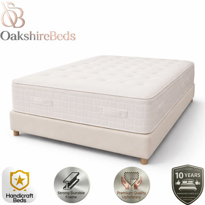 Hybrid Deluxe 4000 Pocket Pillow Top Mattress UK – Luxury Memory Foam Support | OakshireBeds
