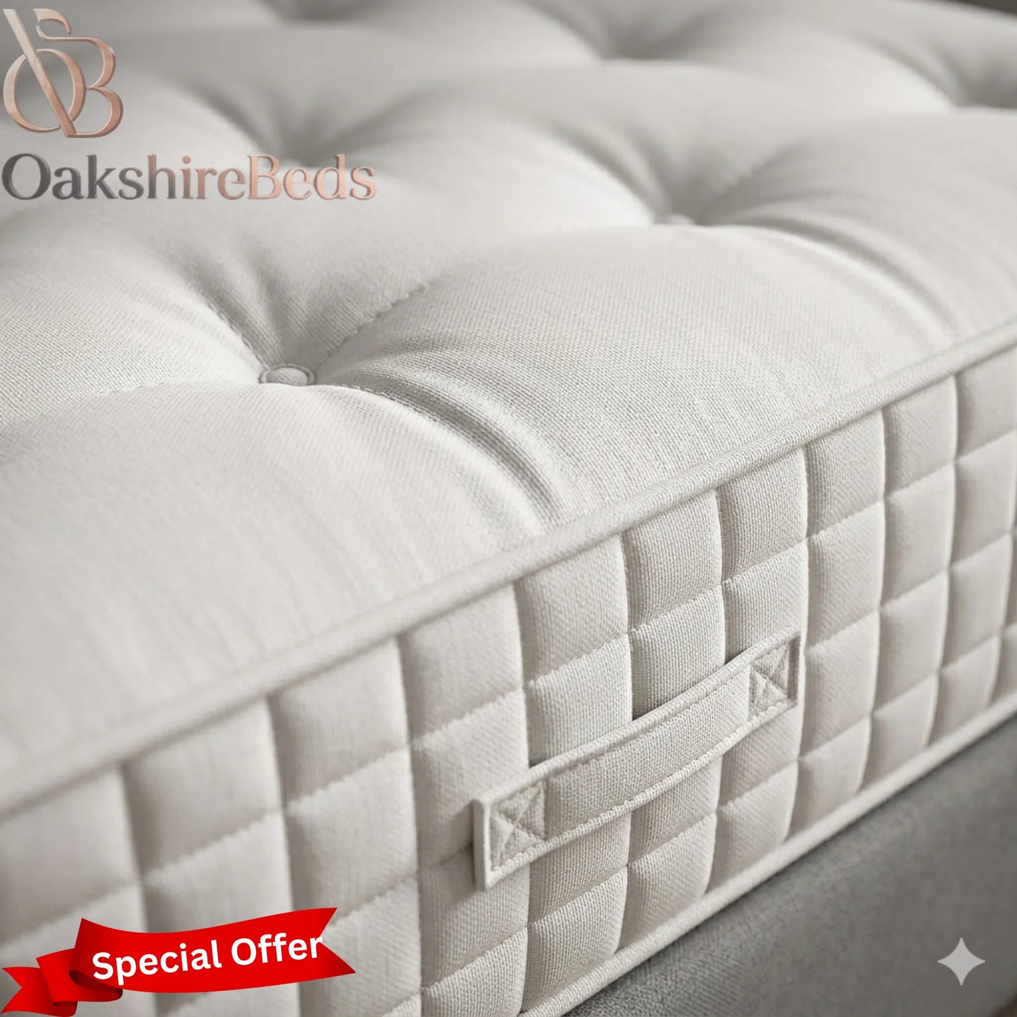 Hybrid Imperial 2000 Pocket Sprung Mattress UK – Viscos Hybrid Support | OakshireBeds