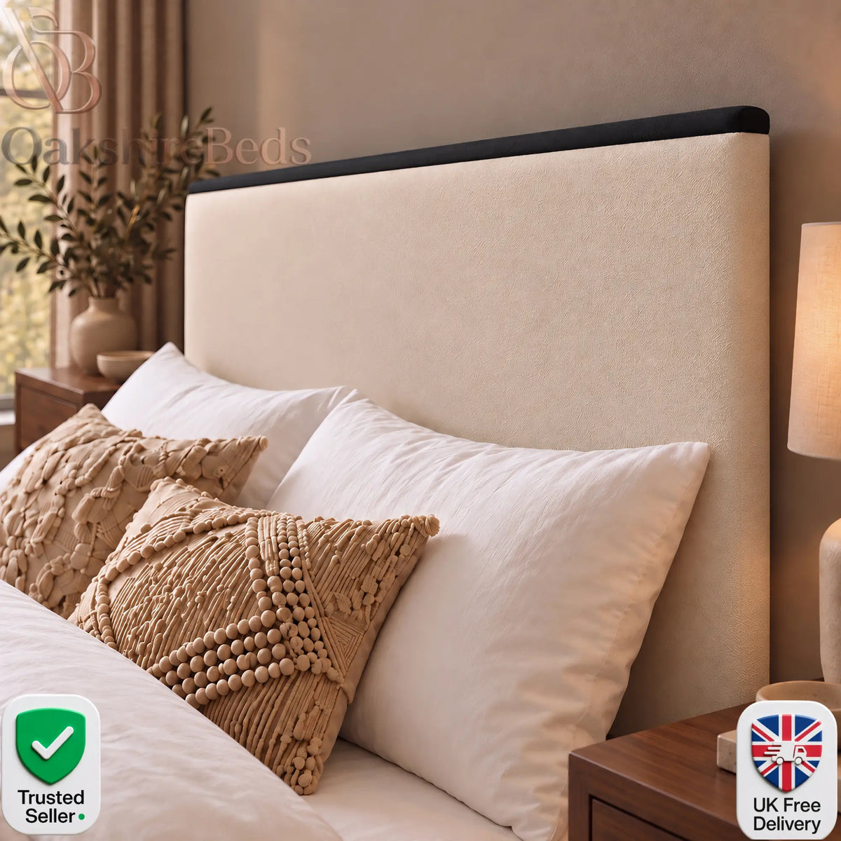 Kristy Floor-Standing Headboard | OakshireBeds