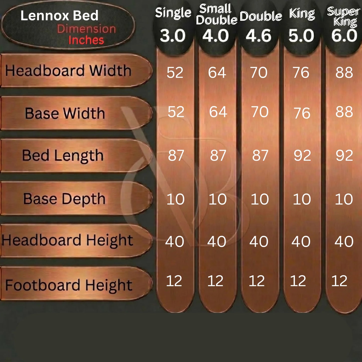 Lennox Bed UK | Luxury Ottoman Storage Bed with Fixed 40" Headboard | OakshireBeds