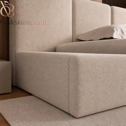 Lennox Bed UK | Luxury Ottoman Storage Bed with Fixed 40" Headboard | OakshireBeds