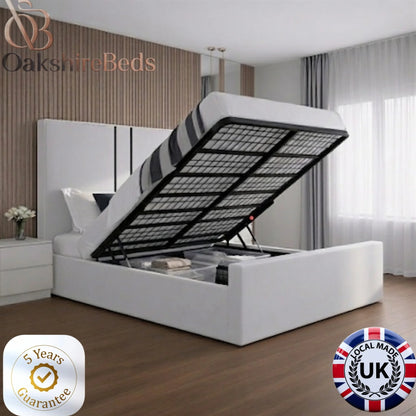 Lior Luxury Upholstered Bed Frame with Storage Options | OakshireBeds UK