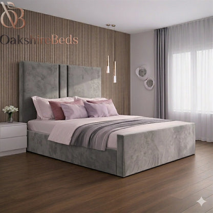 Lior Luxury Upholstered Bed Frame with Storage Options | OakshireBeds UK
