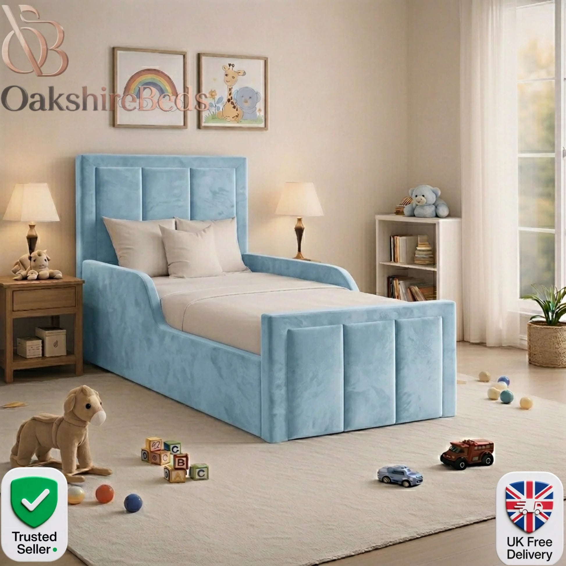 Luxury Teddy Haven Kids Bed by OakshireBeds 2026 Design main hero image