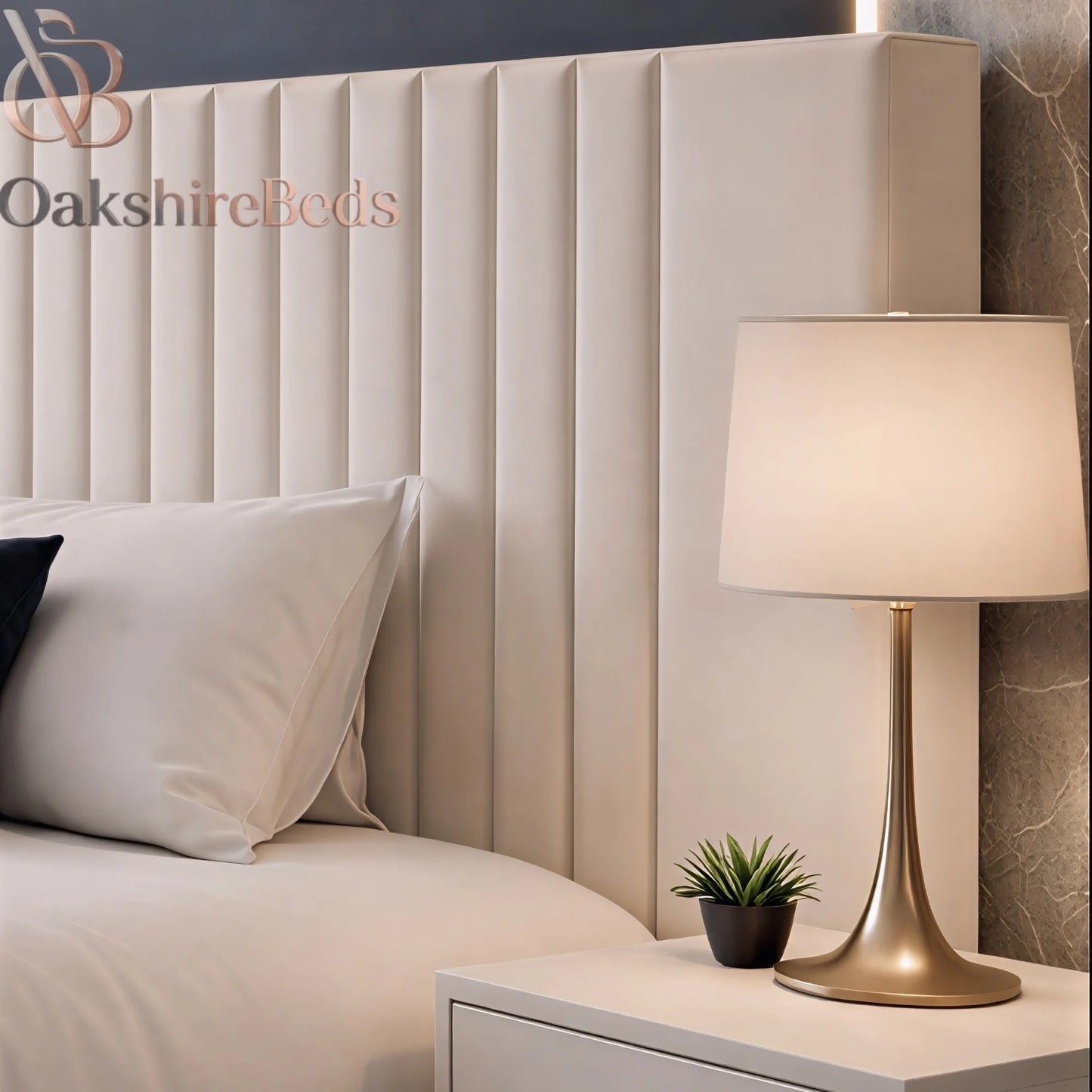 Luxury Winged Upholstered Bed UK | Leonardo Bed 14” Extended Design