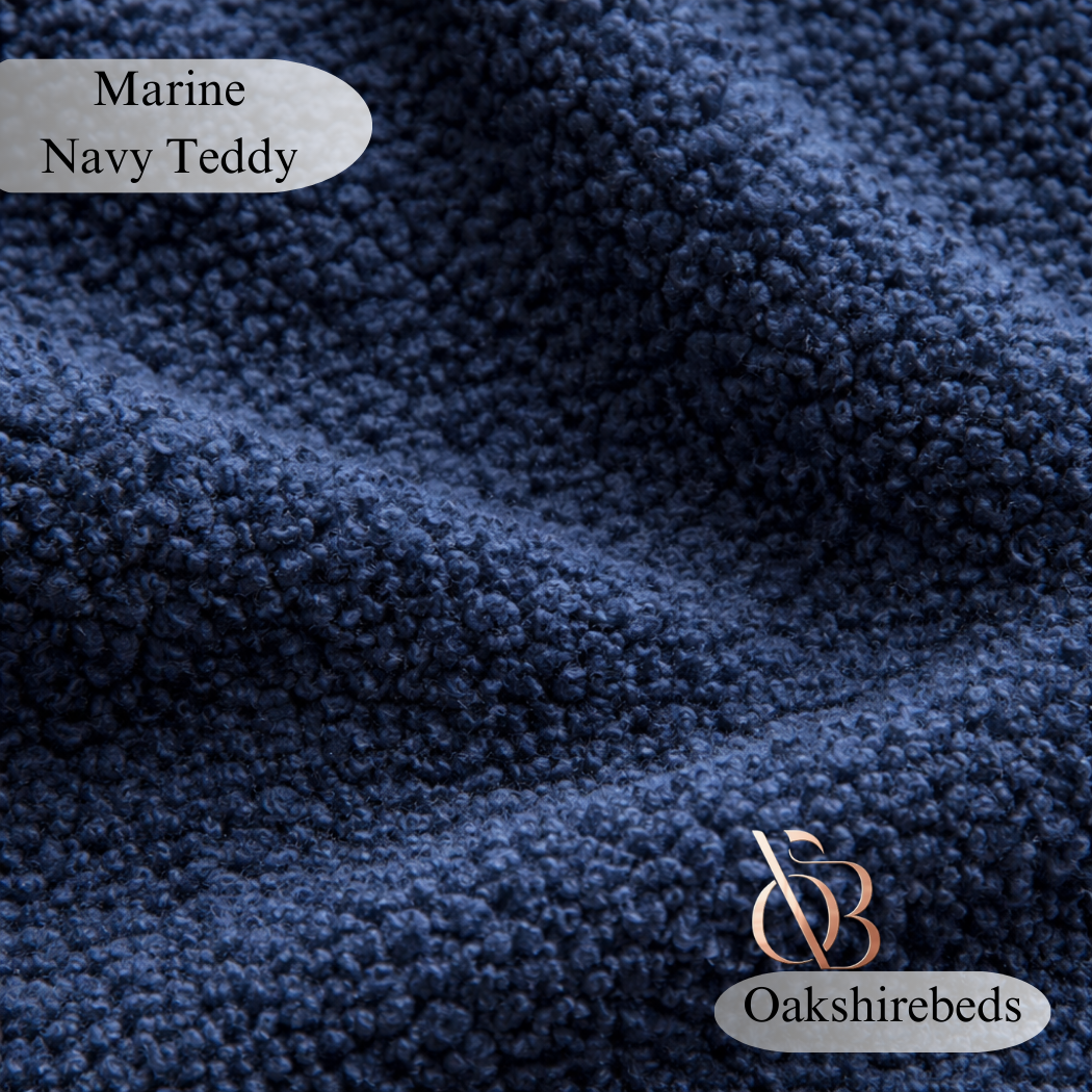 Boucle Teddy Fabric Samples UK | Luxury Upholstery Swatches | OakshireBeds