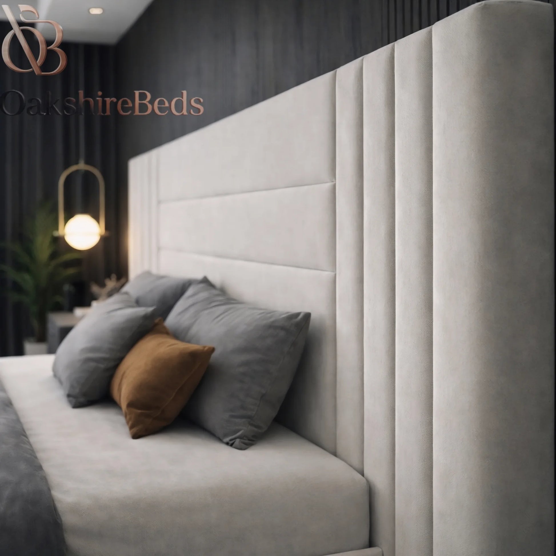 Monarch Luxe Bed | Luxury Upholstered Bed Frame with Storage – OakshireBeds