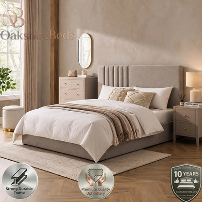 Naples Storage Bed | Upholstered Bed | OakshireBeds