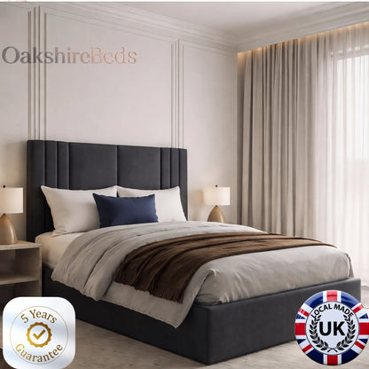 Naples Aura Bed UK | Modern Upholstered Storage Bed | OakshireBeds